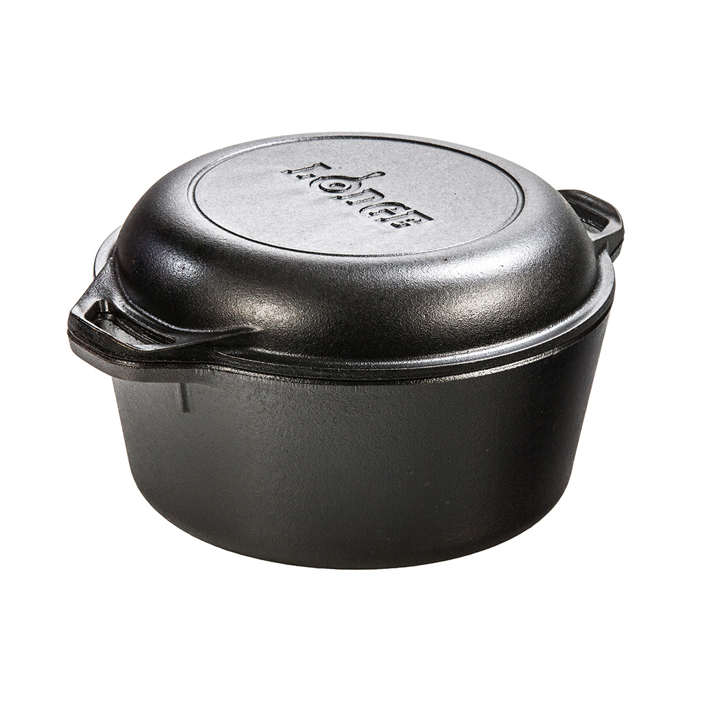 Lodge Double Dutch Oven 4.7 liter